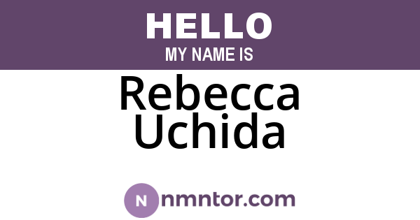 Rebecca Uchida