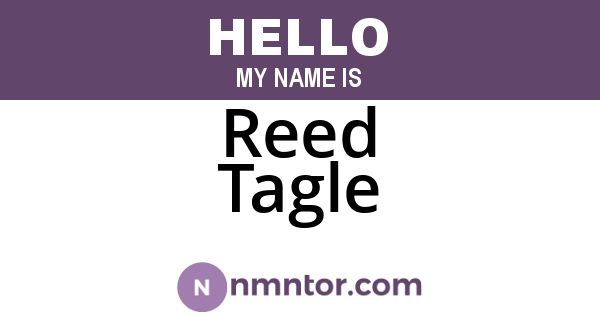 Reed Tagle