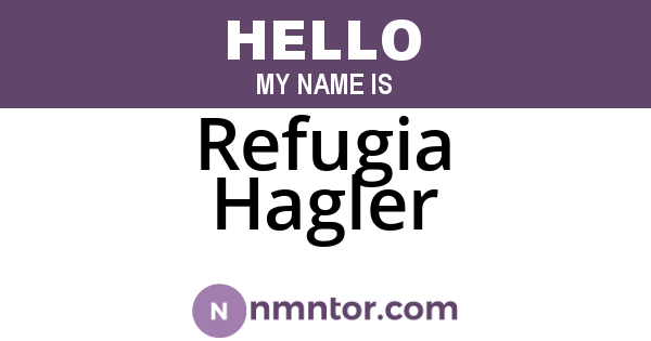 Refugia Hagler