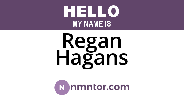 Regan Hagans