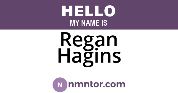 Regan Hagins