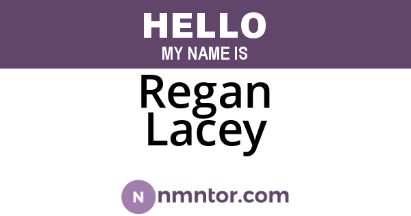 Regan Lacey