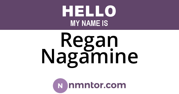 Regan Nagamine