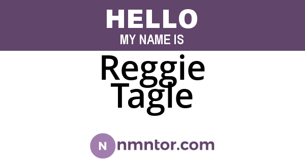 Reggie Tagle