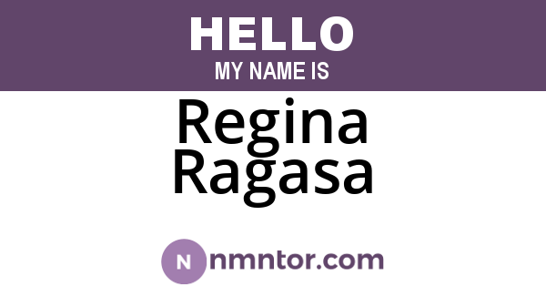Regina Ragasa