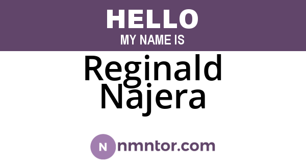 Reginald Najera