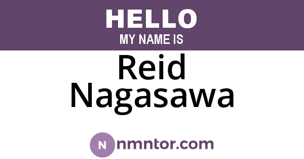 Reid Nagasawa