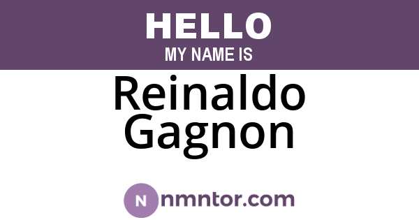 Reinaldo Gagnon