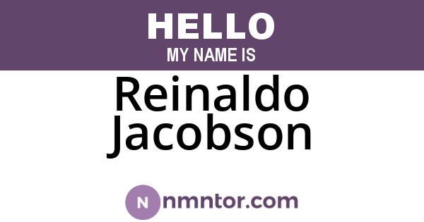 Reinaldo Jacobson