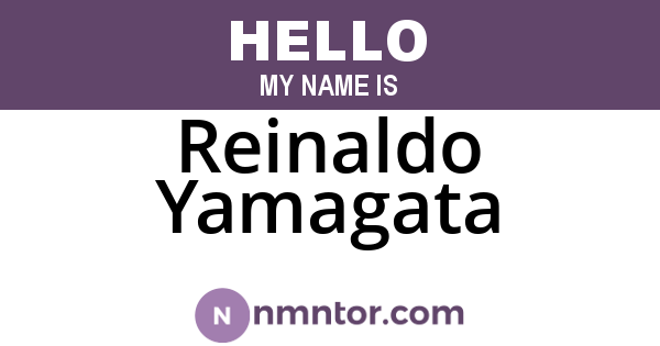 Reinaldo Yamagata