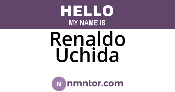 Renaldo Uchida