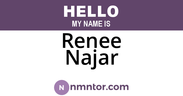 Renee Najar