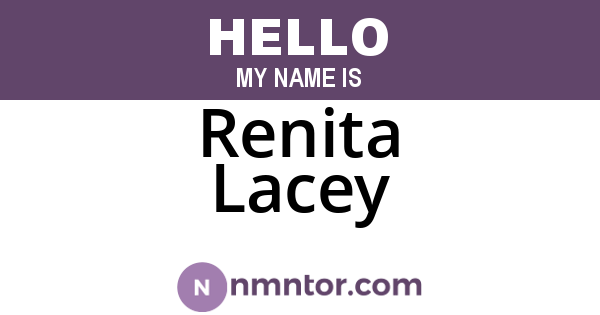 Renita Lacey