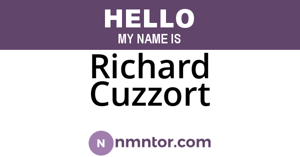 Richard Cuzzort