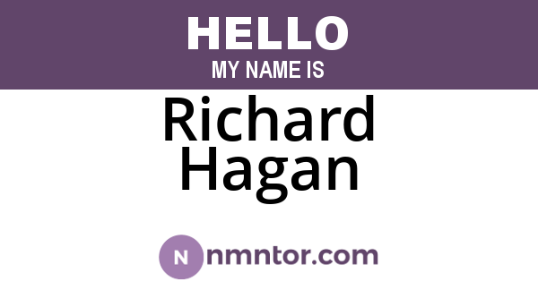 Richard Hagan