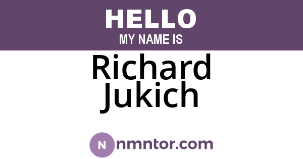Richard Jukich