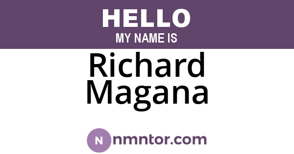 Richard Magana