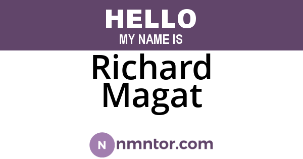 Richard Magat