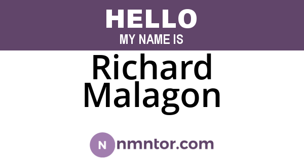 Richard Malagon