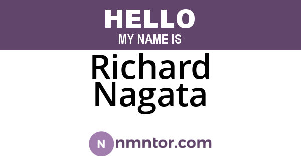 Richard Nagata