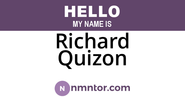 Richard Quizon