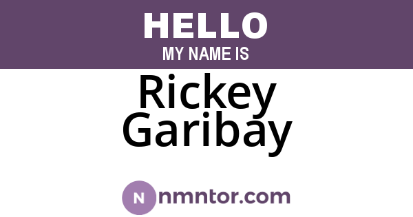 Rickey Garibay
