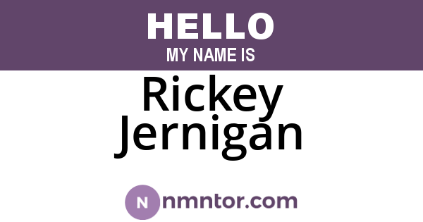 Rickey Jernigan
