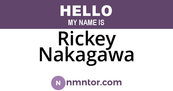 Rickey Nakagawa
