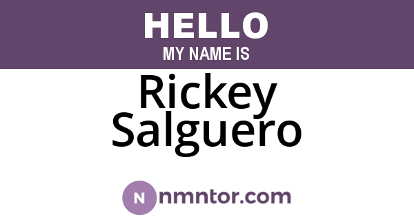 Rickey Salguero