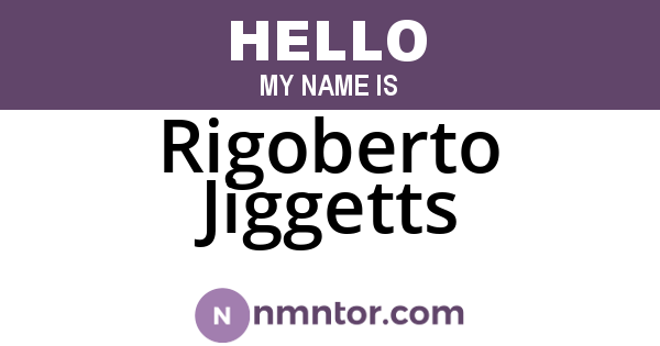 Rigoberto Jiggetts
