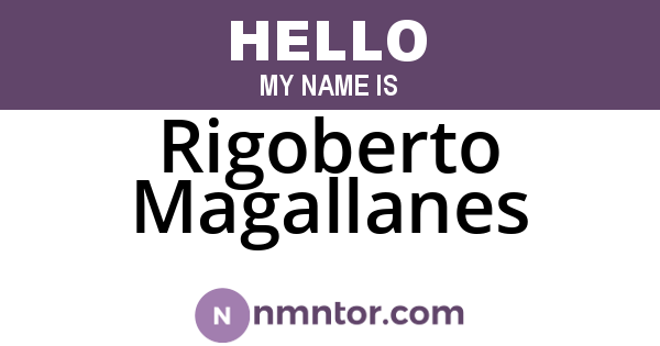 Rigoberto Magallanes