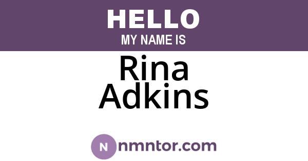 Rina Adkins