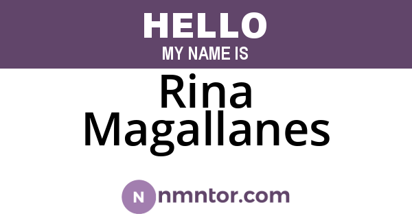 Rina Magallanes