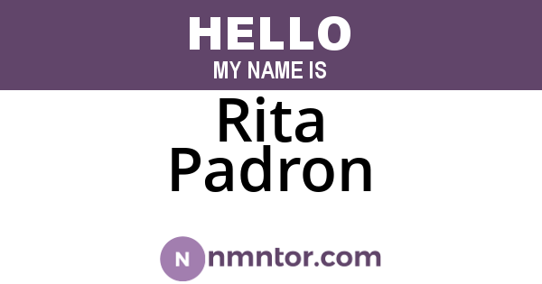 Rita Padron