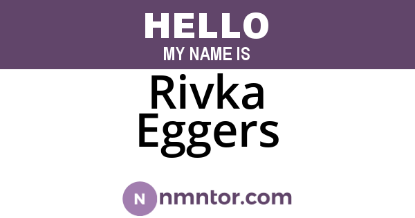 Rivka Eggers
