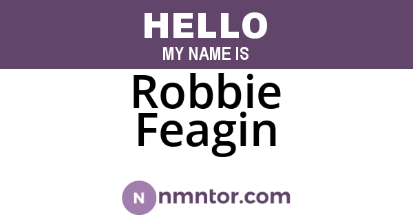 Robbie Feagin
