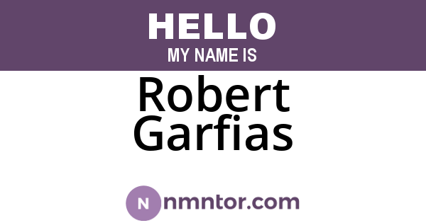 Robert Garfias
