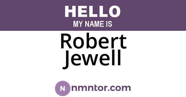 Robert Jewell