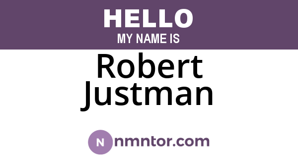 Robert Justman