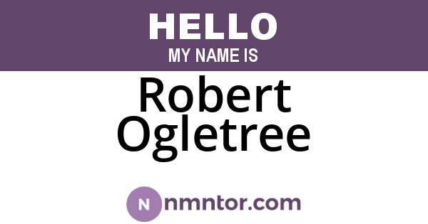 Robert Ogletree