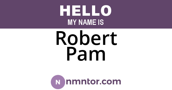Robert Pam