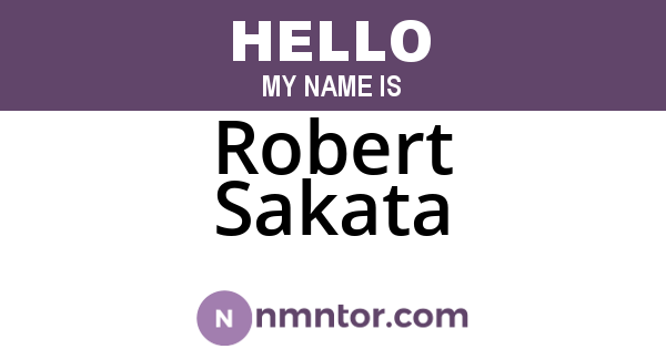 Robert Sakata