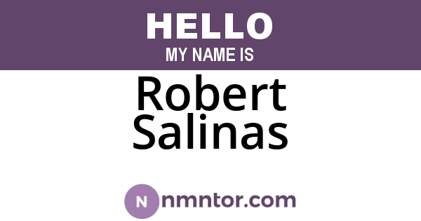 Robert Salinas