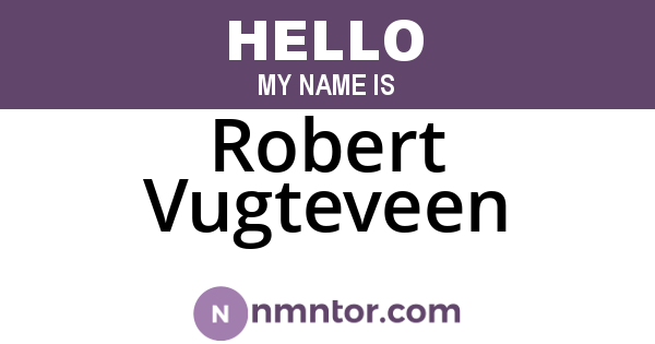 Robert Vugteveen