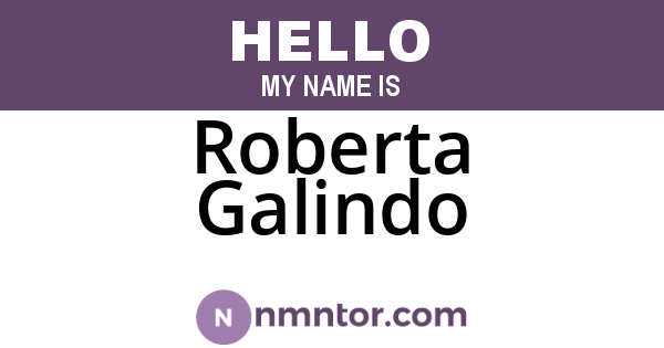 Roberta Galindo
