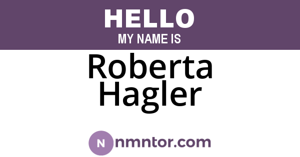Roberta Hagler