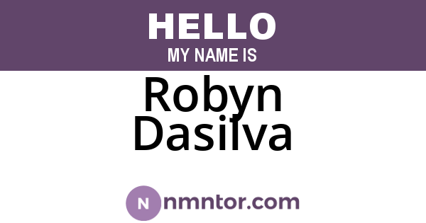 Robyn Dasilva