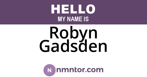 Robyn Gadsden