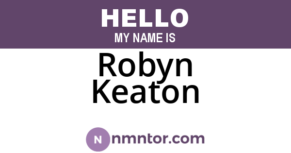 Robyn Keaton