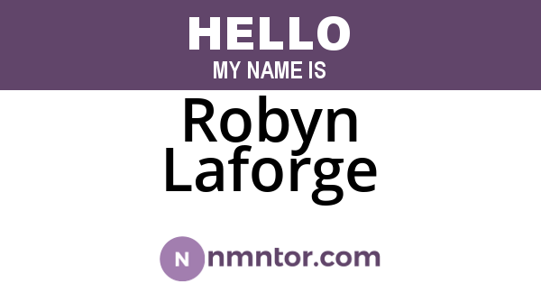 Robyn Laforge